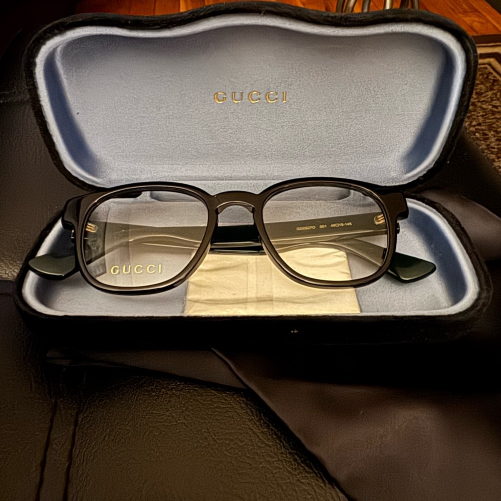 Gucci Black Glasses-Brand New